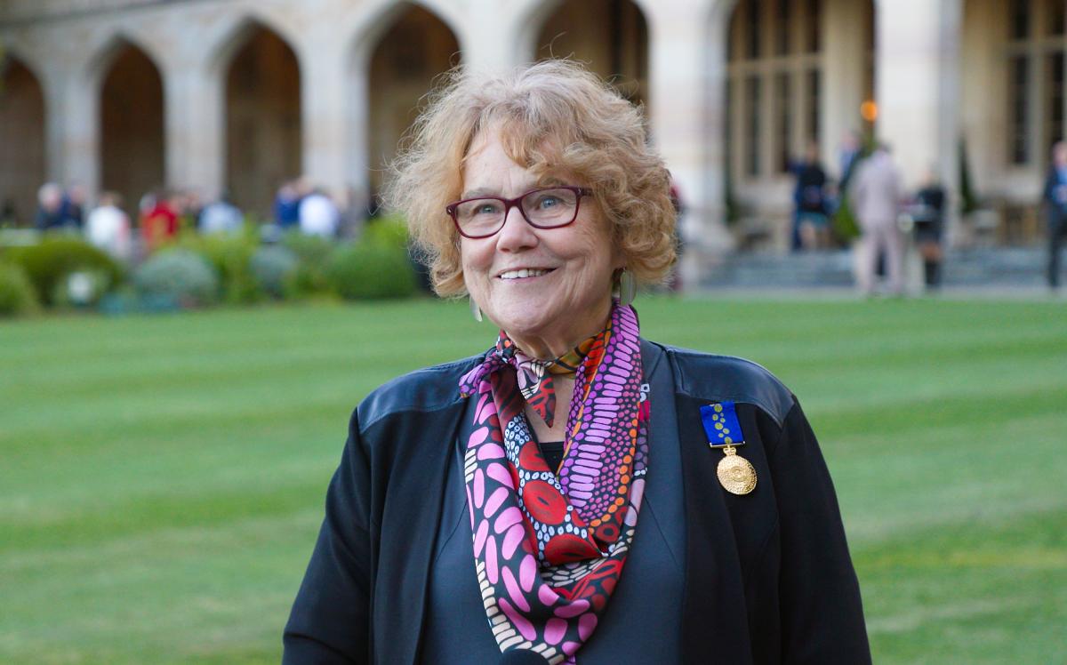 Joy Connor OAM was awarded her Medal of the Order of Australia at an investiture ceremony at Government House, Sydney.