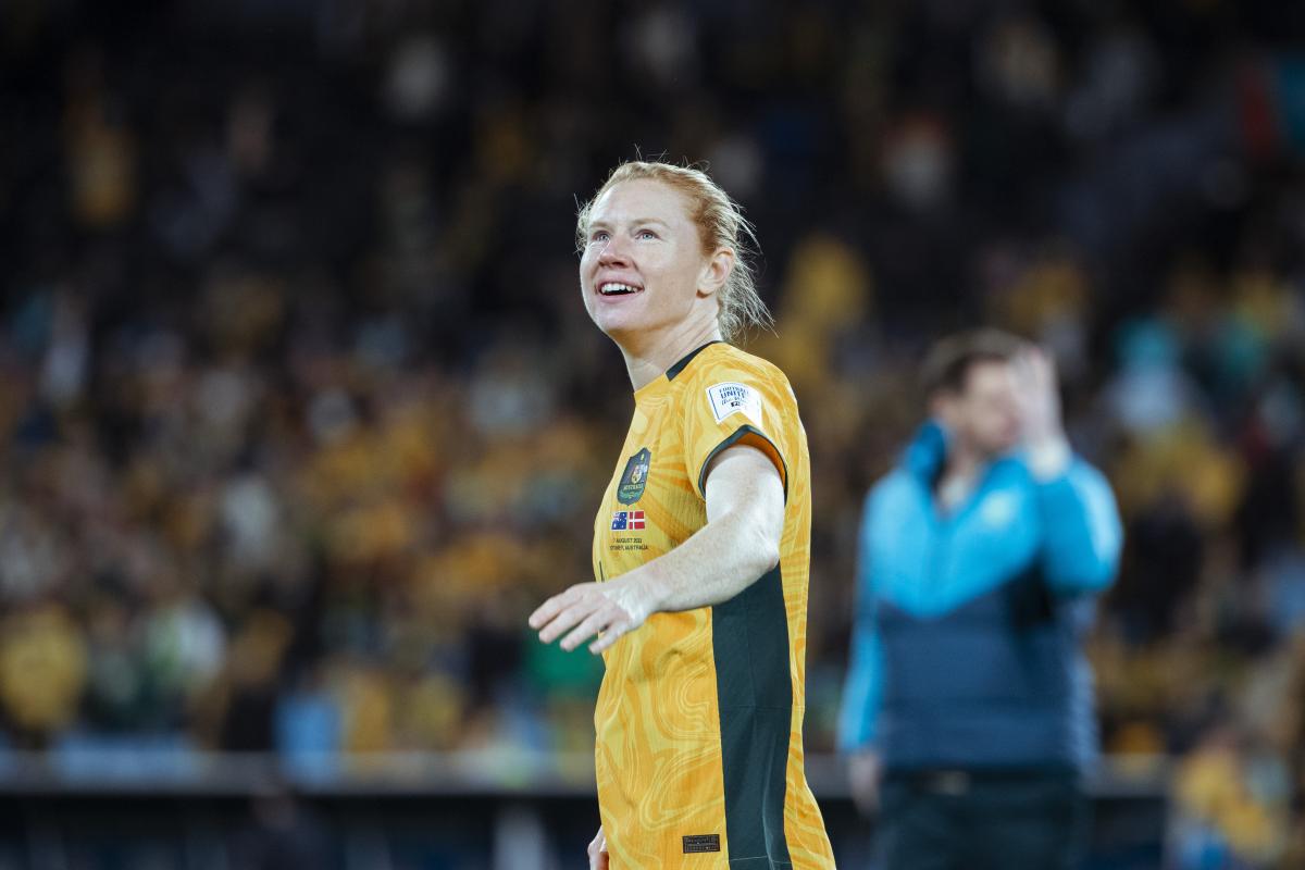 Former Matildas player Clare Polkinghorne OAM.