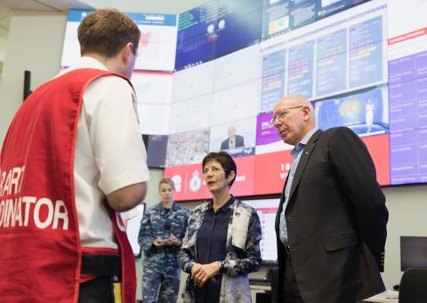 The Governor-General and Mrs Hurley visit NSW RFS Headquarters